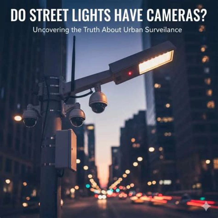 Do neighborhood street lights have cameras?