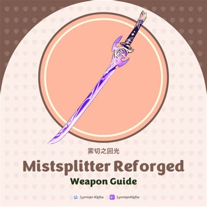 Who is mistsplitter reforged good for?